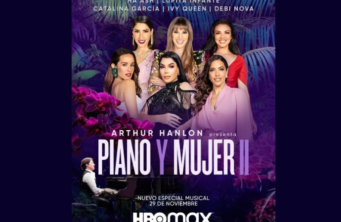 HBO MAX estrena el concierto Piano y Mujer II