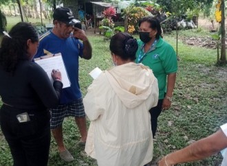 Miviot evalúa a familias afectadas por inundaciones en Las Garzas