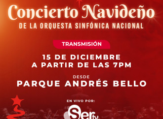 Sertv transmite en directo el Concierto Navideño Orquesta Sinfónica Nacional