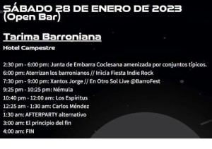 Llega a Panamá el BARRO FEST 2023 en El Valle de Antón este 27 y 28 de enero