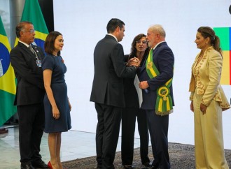 Vicepresidente José Gabriel Carrizo participa de la toma de posesión del presidente de Brasil