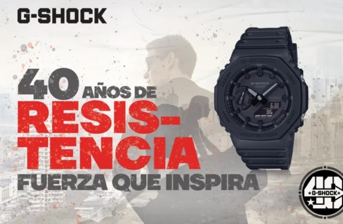 G-SHOCK festeja su 40 aniversario con el lanzamiento de la campaña Fuerza que inspira