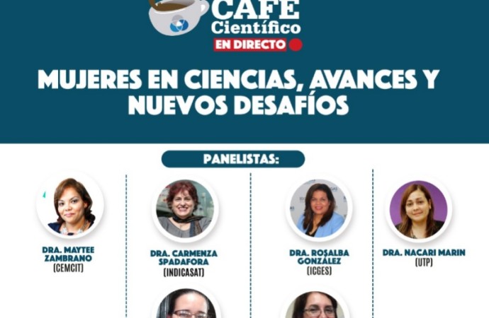 SENACYT presenta el Café científico Mujeres en ciencias