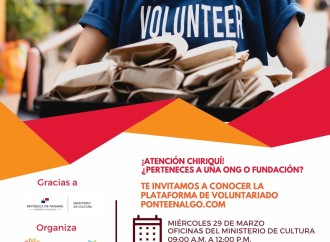 Fundación Voluntarios de Panamá invita al conversatorio para ONGs en la provincia de Chiriquí