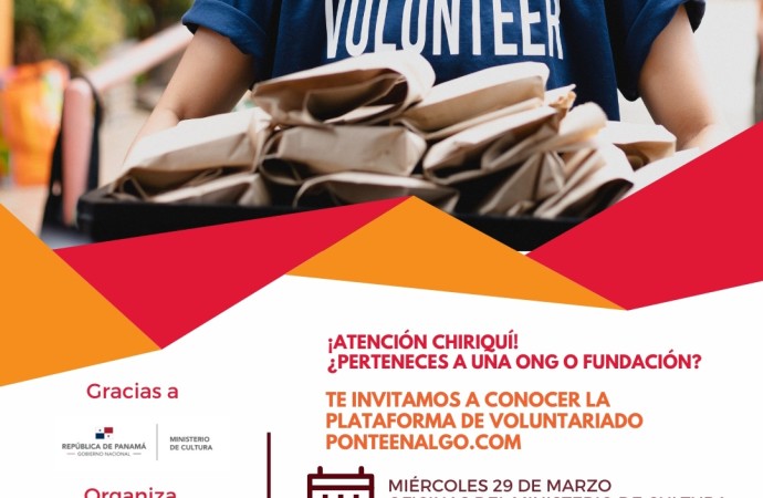 Fundación Voluntarios de Panamá invita al conversatorio para ONGs en la provincia de Chiriquí