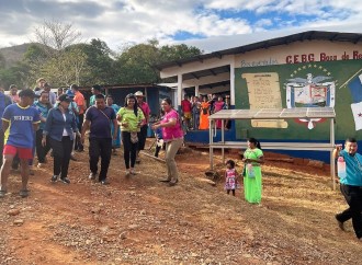 Proyectos en escuelas de la comarca Ngäbe Buglé siguen en pleno desarrollo