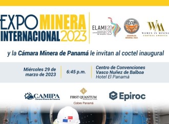 Expo Minera Internacional 2023: Empresas, gremios y autoridades mineras latinoamericanas analizarán en Panamá la situación del sector