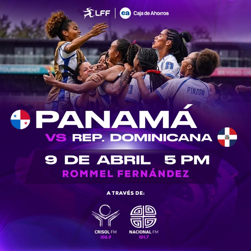 Amistoso femenino de fútbol entre Panamá y República Dominicana por SERTV