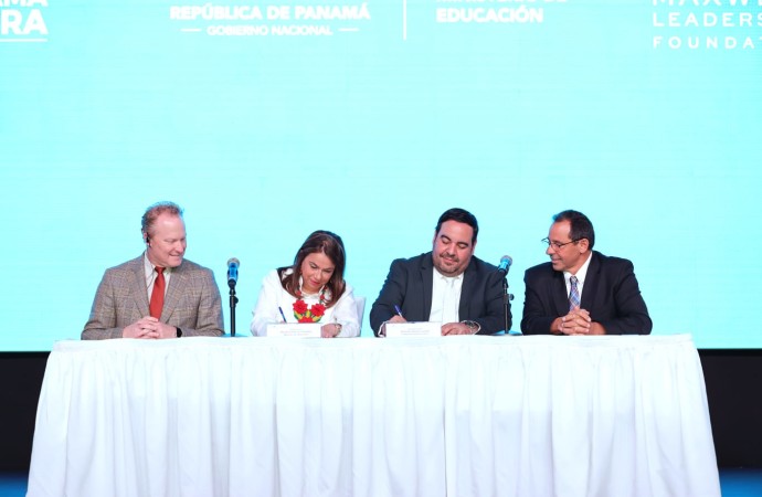 MEDUCA y Panamá Lidera firman convenio para formación en liderazgo