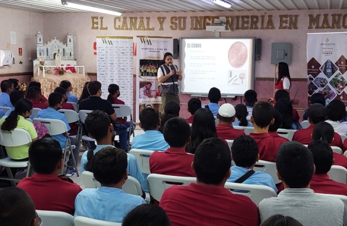 Estudiantes panameños se suman al Club Mineralógico Centroamericano a través de Cobre Panamá