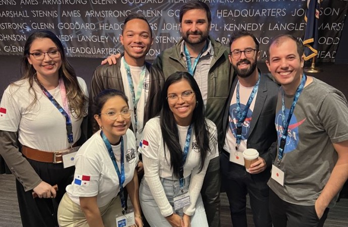 4 estudiantes del IEEE-Panamá conocieron futuros proyectos de la NASA en Washington