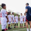Estudiantes de la Escuela La Primavera de Santiago de Veraguas participan en las Clínicas Académicas Scotiabank impartidas por entrenadores del FC Barcelona