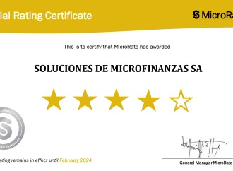 MicroRate mejora calificación Social de Microserfin y ratifica su calificación Institucional