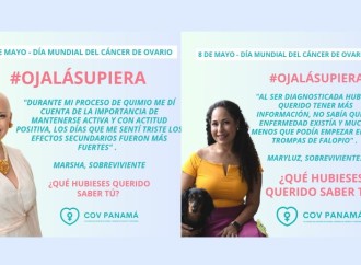 #OJALÁSUPIERA la campaña de COV Panamá que busca crear conciencia sobre el cáncer de ovario
