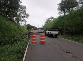 Ministerio de Obras Públicas inicia reparación de tramo colapsado en la vía Volcán a Río Sereno en Chiriquí