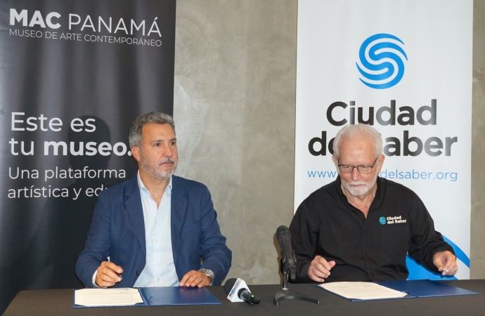 Museo de Arte Contemporáneo de Panamá y Fundación Ciudad del Saber unen esfuerzos para fortalecer el sector cultural del país