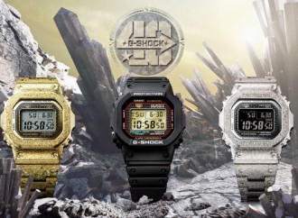 En el marco de sus 40 años de aniversario, G-SHOCK presenta la serie de relojes Recrystallized