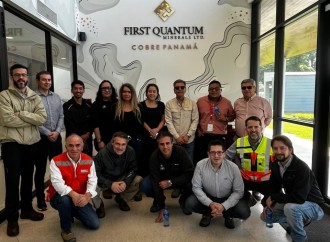 Cobre Panamá recibe visita de la misión comercial ProChile Antofagasta