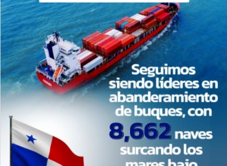 Panamá destaca como líder en abanderamiento de naves con más de 8,600 embarcaciones y 5.9 millones de toneladas de Registro Bruto en el primer semestre del 2023