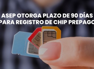 La ASEP reitera a los operadores móviles que tienen 90 días para cumplir con el registro de clientes con chip prepago