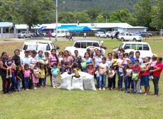 Gobierno Nacional lanza programa piloto de huertos familiares para beneficiar a familias que residen en Cañazas, provincia de Veraguas