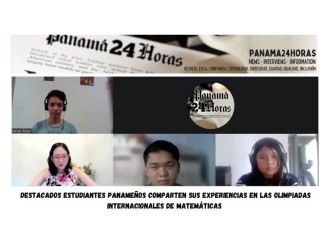 Destacados estudiantes panameños comparten sus experiencias en las Olimpiadas Internacionales de Matemáticas