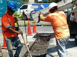 Trabajos de rehabilitación de calles del Distrito de Panamá presentan avance del 55.22%