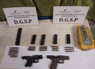 Custodios de La Nueva Joya decomisan armas de fuego durante operativos de seguridad