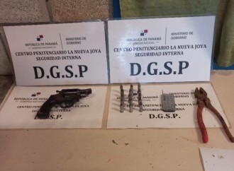 Autoridades decomisan arma de fuego en sector D en La Nueva Joya