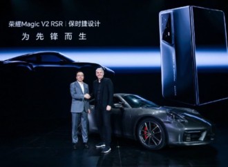 HONOR y Porsche Design presentan el teléfono plegable más delgado del mundo