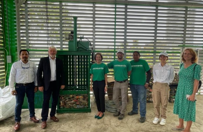 Alianza Ecológica: Marea Verde y Alemania firman acuerdo para reducir huella ambiental del Proyecto Wanda Díaz