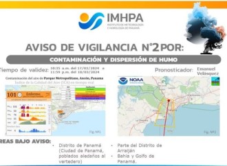 IMHPA emite nuevo aviso por incendio en Cerro Patacón alertando zonas críticas