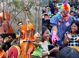 Pepina y la Orquesta Sinfónica Nacional llenan de alegría a la comunidad de Metetí en Darién