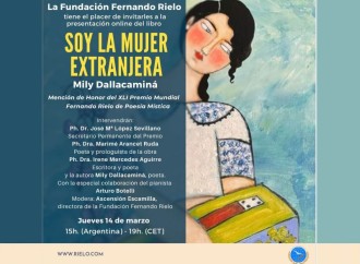 Presentación virtual del libro «Soy la mujer extranjera» de Mily Dallacaminá, un Homenaje a la Literatura Argentina