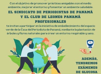 Evento Eco-Friendly: Sindicato de Periodistas y Club de Leones unen fuerzas en Ancón