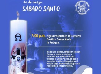Arquidiócesis de Panamá invita a celebrar la Vigilia Pascual este Sábado Santo