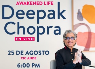 Deepak Chopra visita Costa Rica con su conferencia «Awakened Life: El despertar de la conciencia»